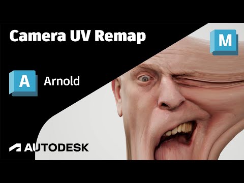 Arnold Tutorial – Camera UV Remap in Maya (GPU)