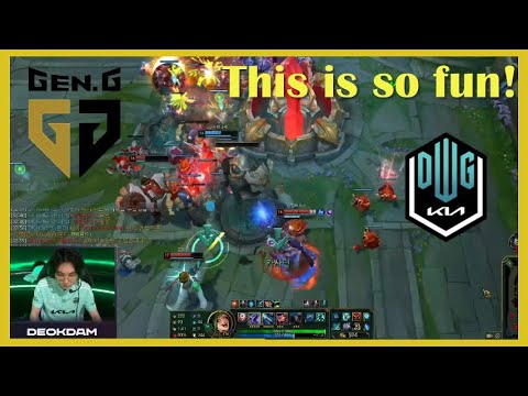 DK Deokdam Hyper Carry Base Defense vs GenG