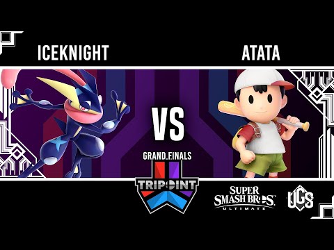 Tripoint Smash 147  -  Grand Finals  -  IceKnight(Greninja) Vs. ATATA(Ness)