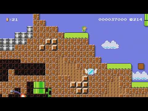 Zelda ▲ Death Mountain by Renée ~ World Record! - Super Mario Maker - No Commentary 1bs
