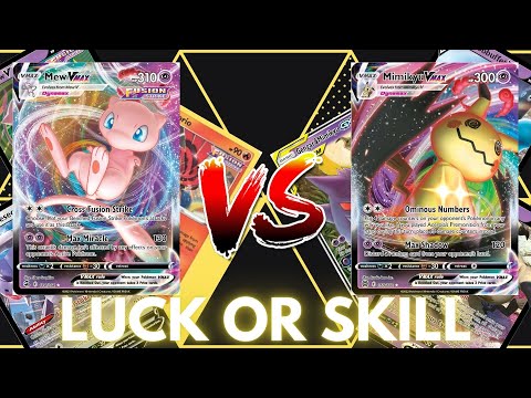 MIMIKYU VMAX VS MEW VMAX FULL MATCH POKEMON PTCGO