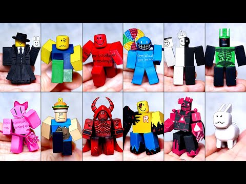 [Roblox]Making Forsaken Sculptures Timelapse Compilation 1