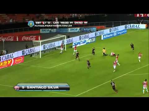 Gol de Silva / Estudiantes 1 vs Lanús 1 / Fecha 3 / Torneo Final 2014