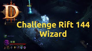 Diablo 3 - Challenge Rift - Challenge 144 - Wizard - Failure