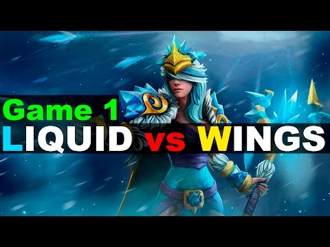 Miracle Slark vs support Morphling | LIQUID vs WINGS Game 1 | Highlights — Dota 2 (2017)
