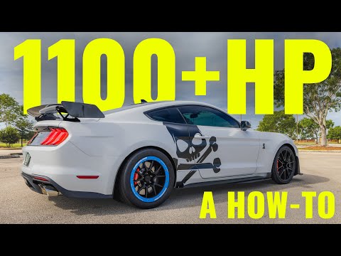 1100rwhp Whipple Supercharged 2020 Shelby GT500: How we did it, a walkaround tour!