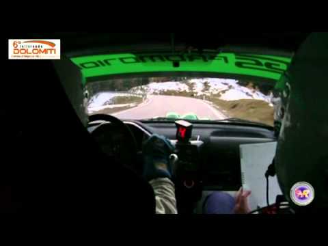 CAMERA-CAR LONGHIN - BUSATTO 6° RALLY RONDE DOLOMITI BELLUNESI 2011.mp4