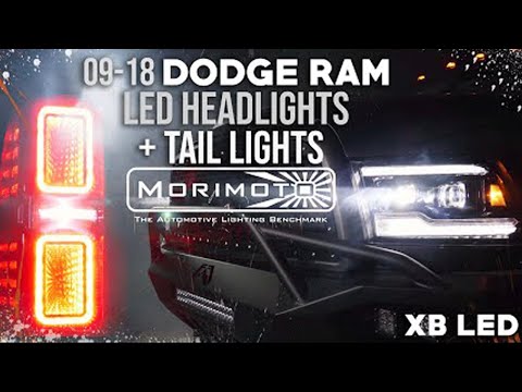 Morimoto XB LED Headlights and Tail Lights for 2009 - 2018 Dodge Ram