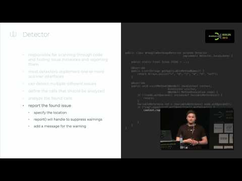 #droidconDE 2015: Marc Prengemann – The power of custom lint checks