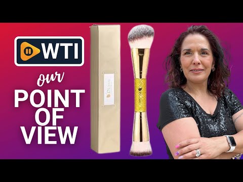 DUcare Foundation Brush Contour Makeup Brushes Double Ended Makeup Brush for Blending Liquid Powder Concealer Cream Cosmetics Blush Buffe D04 - WTI product video review