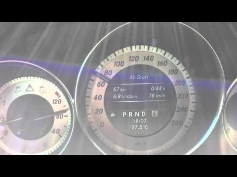 Mercedes-Benz C 200 CDI 0 - 100 km/h Acceleration