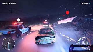 Need For Speed Payback - 30 minutes of Police Pursuit & Escape (Abandoned Mazda RX-7)