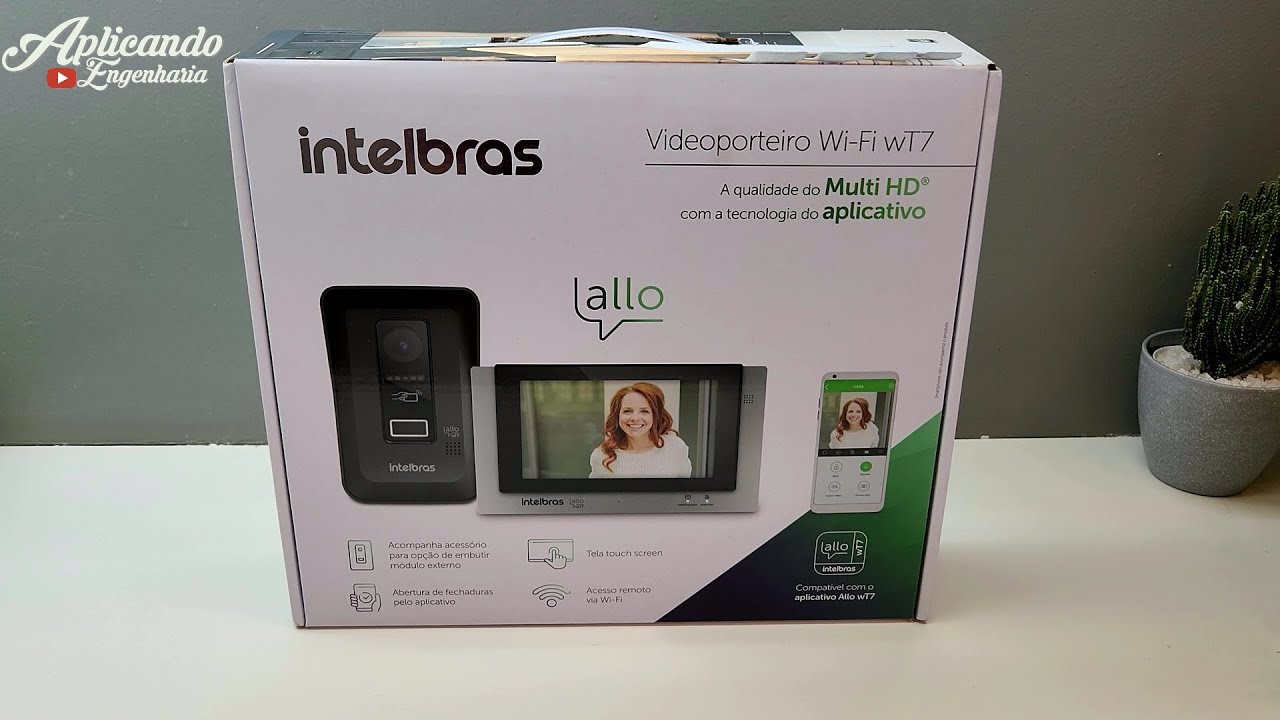 COMO INSTALAR VIDEO PORTEIRO ALLO WT7  WIFI INTELBRAS DE MANEIRA FÁCIL .