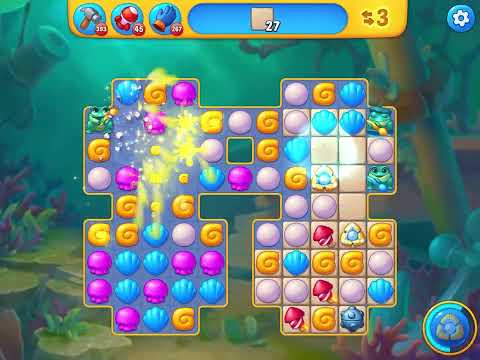 Fishdom level 6479 no boosters フィッシュダム ノーマル [Friend's]