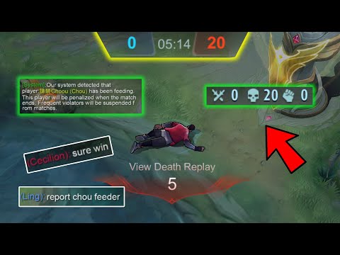 FEEDING PRANK CHOU!! FEEDING 20x ENEMY TOXIC (NOOB TO PRO) 😂