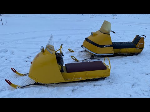 1963 Ski-Doo R8 VS 1970 12/3 Olympic