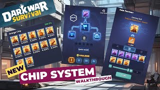 Dark War Survival: New Chip System Walkthrough