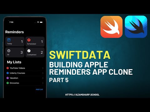 SwiftData: Building Apple Reminders App Clone Part 5