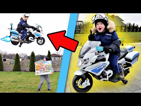 POLICJANT MARCEL i LATAJĄCY MOTOR