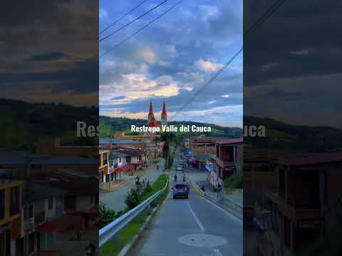 Así es la entrada de Restrepo Valle del Cauca