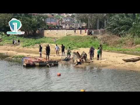 Military Destroys Cheng Fa Machine on Densu River at Tetegu
