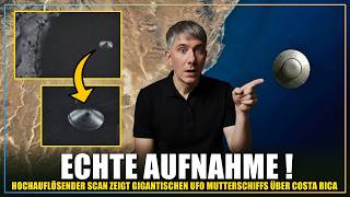 Grade viral: Hochauflösender Scan zeigt UFO Mutterschiff über vulkanischen See ?!