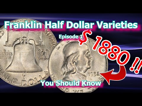 Franklin Half Dollar Varieties You Should Know Ep.1 - 1959, 1952, 1951