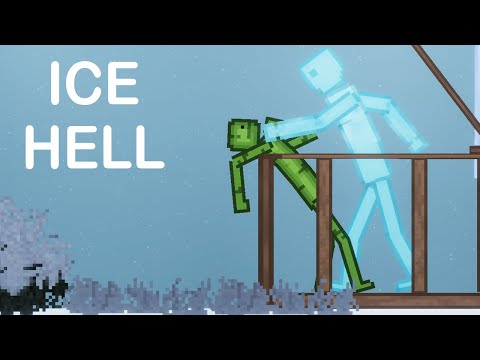 Melon Playground Vs Ice Human In Ice Hell Chapter 1 - People Playground Mod