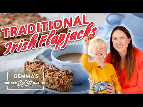 Traditional Irish Oat Flapjacks - Gemma’s Bigger Bolder Baking