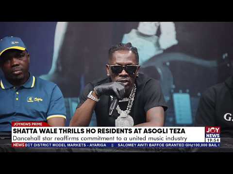 Dancehall star reaffirms commitment to a united music industry | Joy ShowBiz (5-10-26)