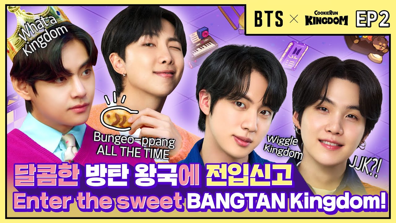 [Sub][BTS X Cookie Run: Kingdom]The Tales of BANGTAN Kingdom EP.2 Let's visit BTS' Kingdom together