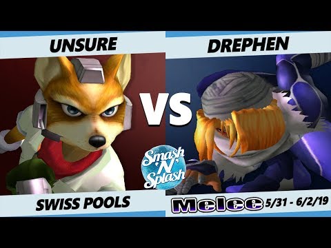 SNS5 SSBM - Unsure  (Fox) Vs. Drephen (Sheik) Smash Melee Tournament Pools