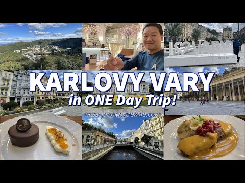 Karlovy Vary in ONE Day Trip!