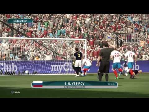 Pro Evolution Soccer 2017 Russia vs Ecuador highlights