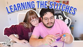 Can My Boyfriend Learn Crochet - Episode 2 | PassioKnit Kelsie