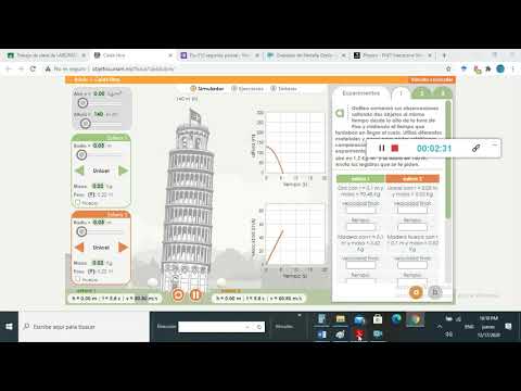 Determinación de aceleración de gravedad por método de caída libre