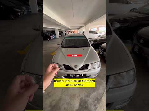 perbezaan engine proton waja MMC dan CAMPRO??