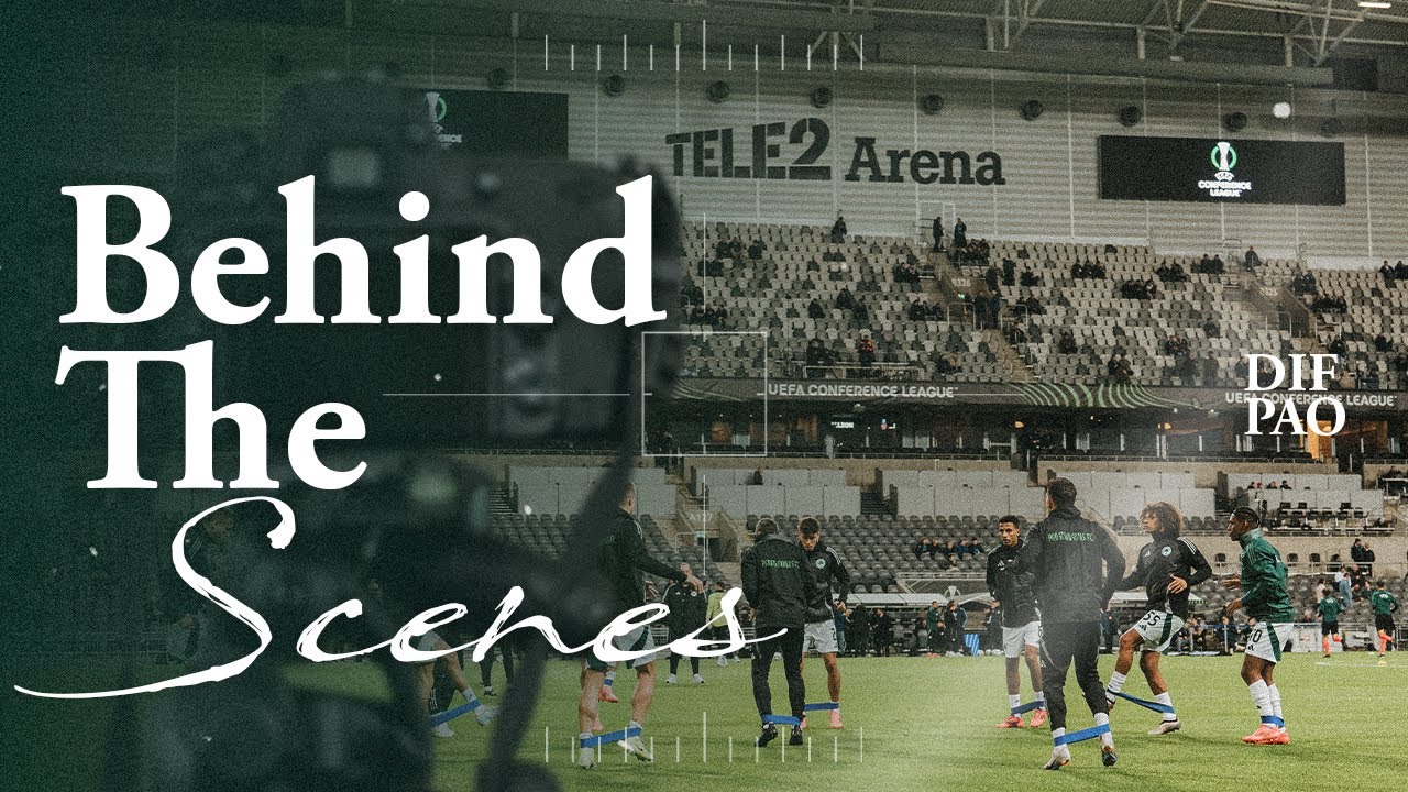 Η παρακάμερα του αγώνα Τζουργκάρντεν – Παναθηναϊκός | pao.gr