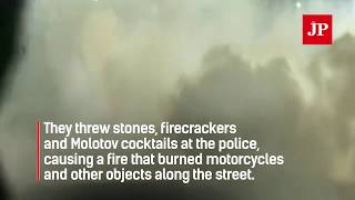 Download lagu Election protest turns violent mp3