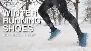 Winter Running Shoes - Testing the Terrex Agravic Ultra, the Peregrine 12, and the Nimbus 24 in Snow