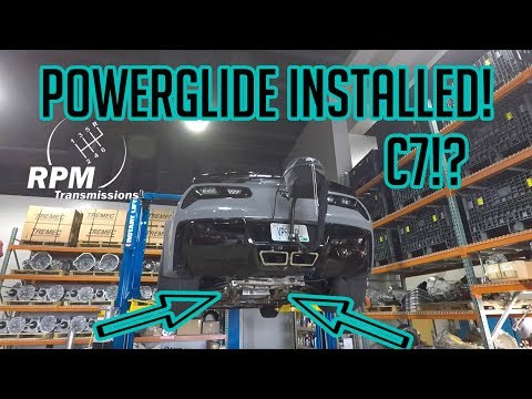 Worlds first C7 Powerglide swap is COMPLETE!
