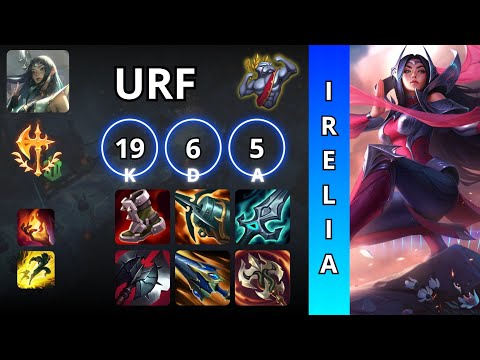 ⚔️ Irelia URF Gameplay – Endless Blade Dashes | League of Legends