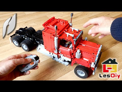 New Arrival from the lesdiy.de - MOC-72820 Mani's Red RC Truck - Unboxing & Review (4K)