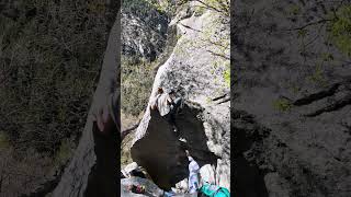 Video thumbnail de Wrist Rocket, V9. Little Cottonwood Canyon