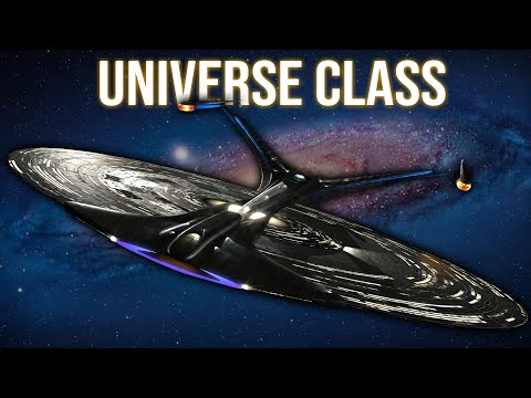 2 Miles Long, "Grown" Starship: The Universe Class
