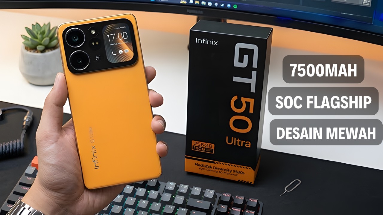 KINGPINIK KASIH KEJUTAN‼️INFINIX GT 50 ULTRA RILIS, SPEK GILA AKHIRNYA DATANG