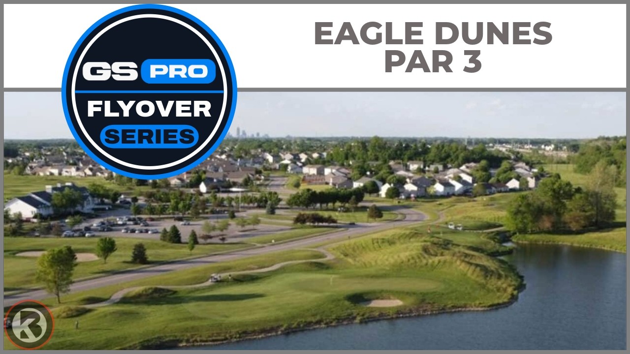 Watch Eagle Dunes Par 3 flyover on YouTube