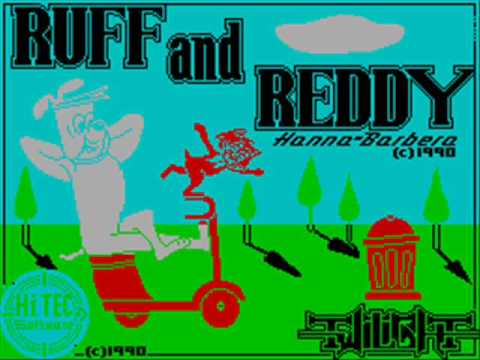 Ruff and Reddy in the Space Adventure Amiga