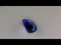 Oval cut tanzanite, 7.40 ct Video 1