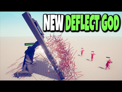 NEW DEFLECT GOD vs GOD UNITS - Totally Accurate Battle Simulator TABS